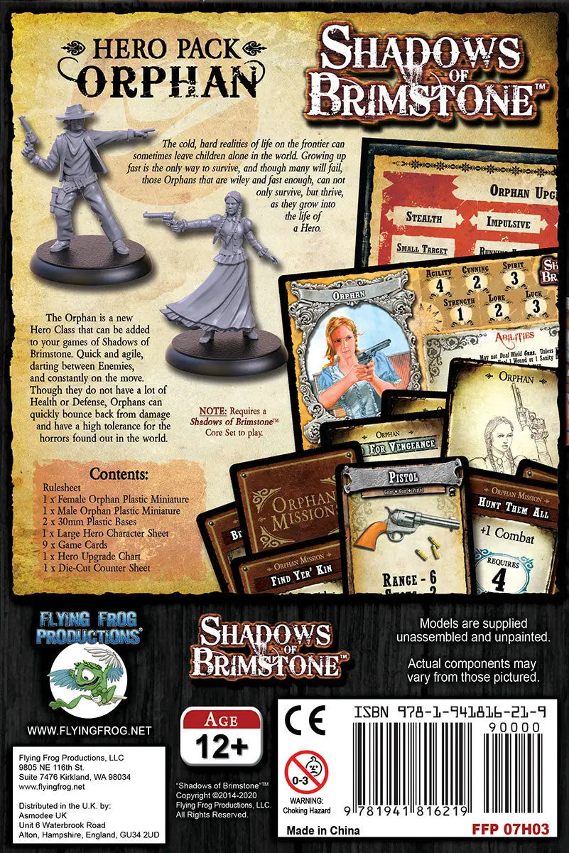 Shadows of Brimstone: Orphan (EN) - Flying Frog Productions - Board Games