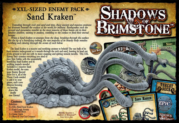 Shadows of Brimstone: Sand Kraken (EN) - Flying Frog Productions - Board Games