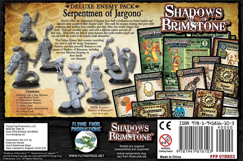 Shadows of Brimstone: Serpentmen of Jargono (EN) - Flying Frog Productions - Board Games