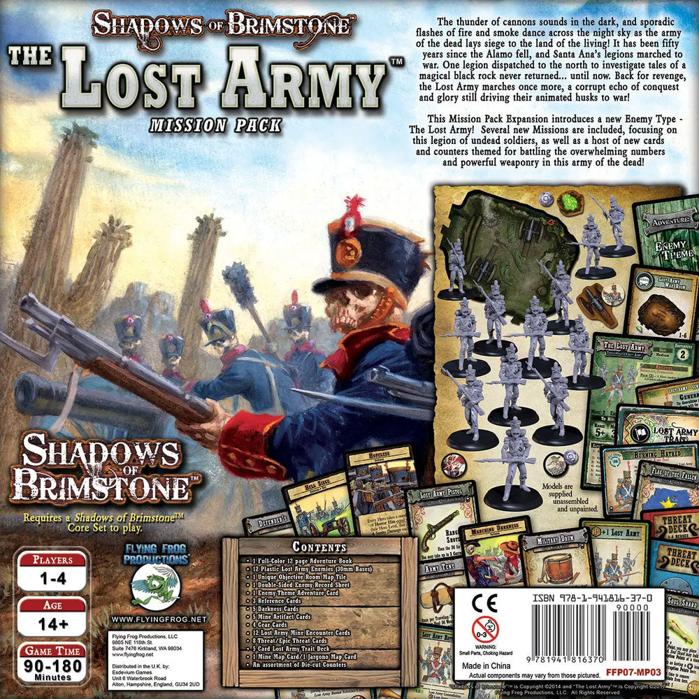 Shadows of Brimstone: The Lost Army (EN) - Flying Frog Productions - Board Games