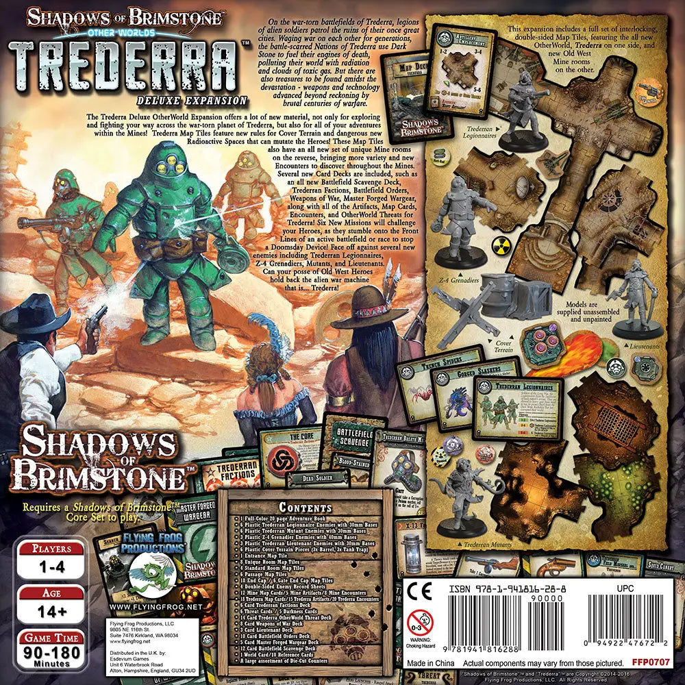 Shadows of Brimstone: Trederra (EN) - Flying Frog Productions - Board Games