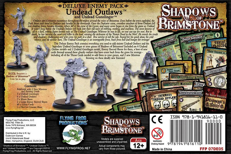 Shadows of Brimstone: Undead Outlaws (EN) - Flying Frog Productions - Board Games