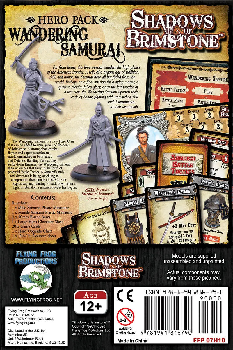 Shadows of Brimstone: Wandering Samurai (EN) - Flying Frog Productions - Board Games