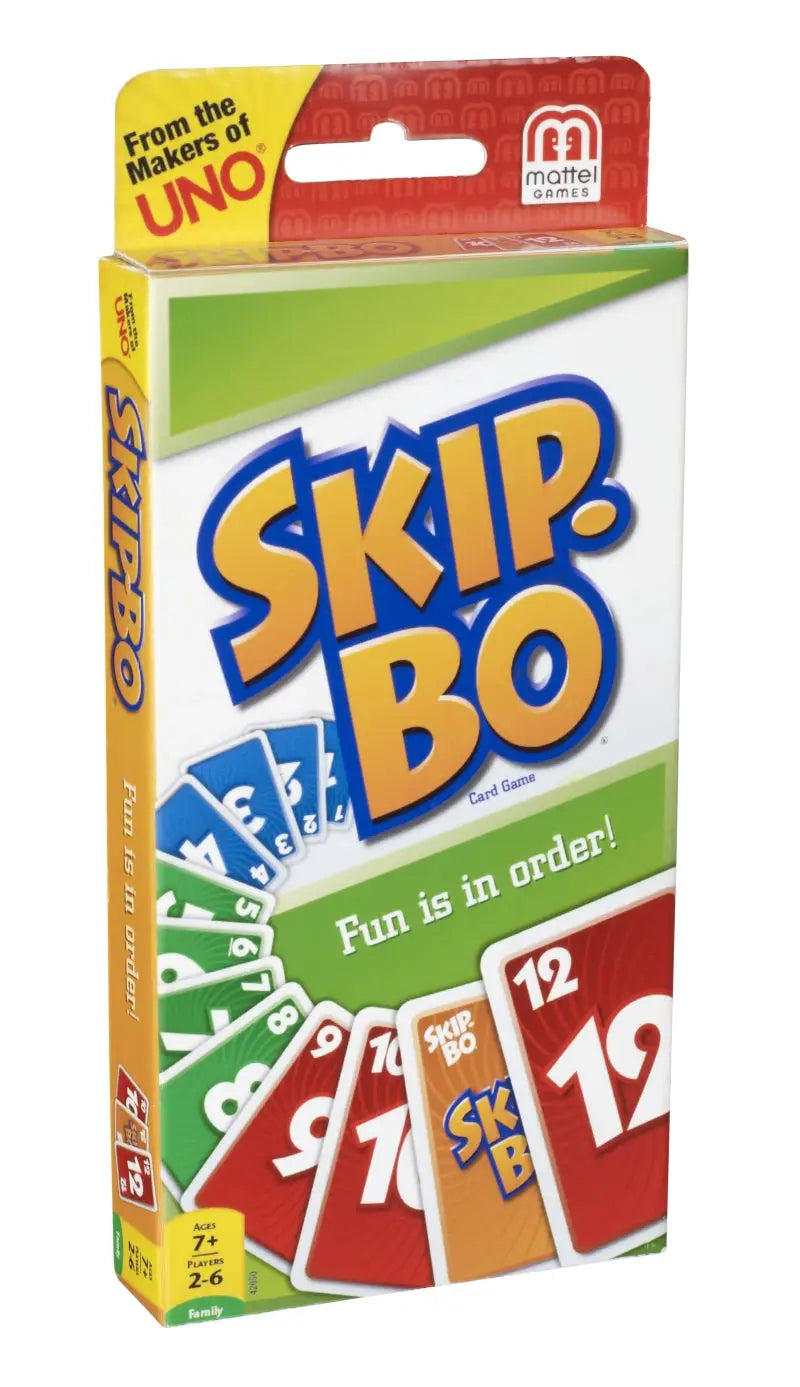 Skip-Bo Kartenspiel (DE/FR/IT) - Mattel - Board Games