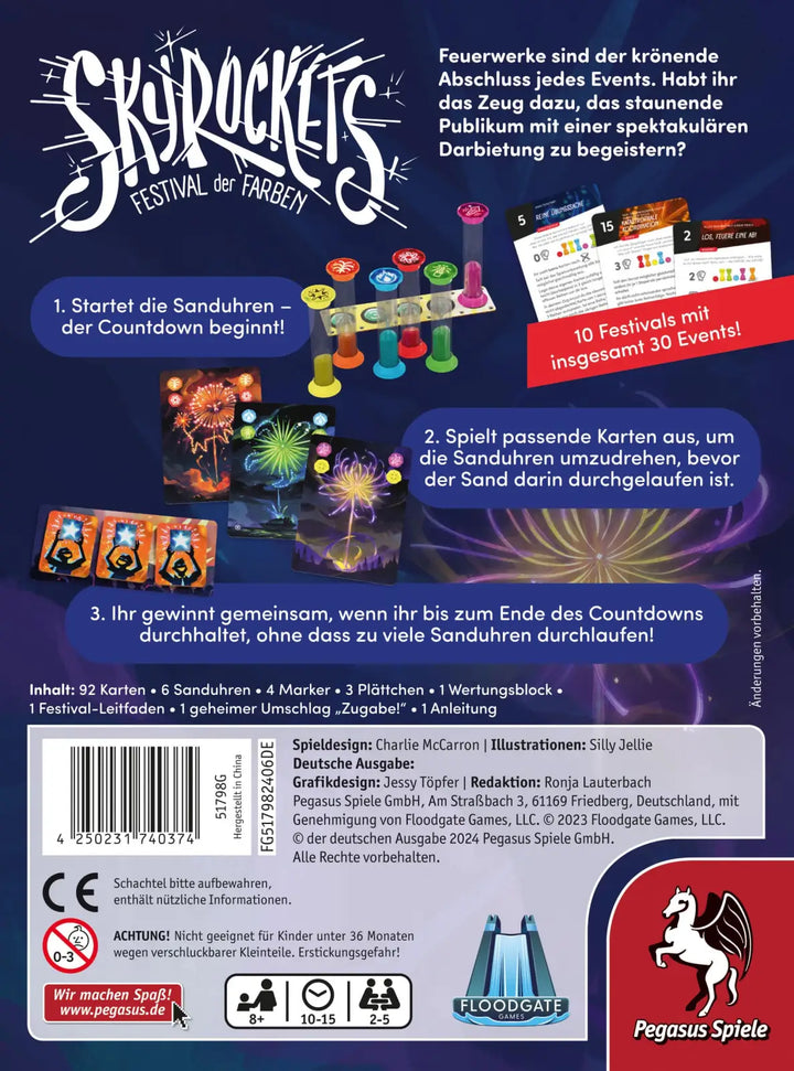 SkyRockets: Festival der Farben (DE) - Pegasus Spiele - Board Games