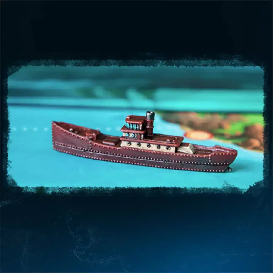 Sleeping Gods: Painted Ship - Red Raven Games - Accessories