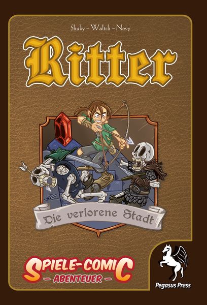 Spiele-Comic Abenteuer: Ritter - Die verlorene Stadt (Hardcover - DE) - Pegasus Spiele - Board Games