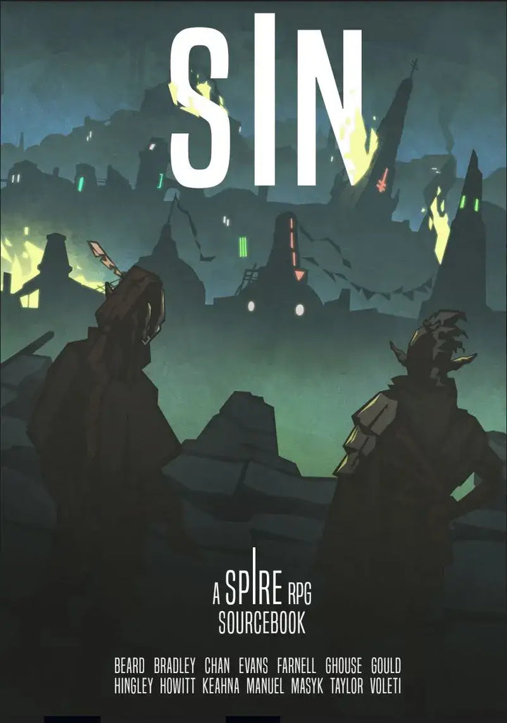 Spire: Sin (EN) - Rowan Rook and Decard - Roleplaying Games