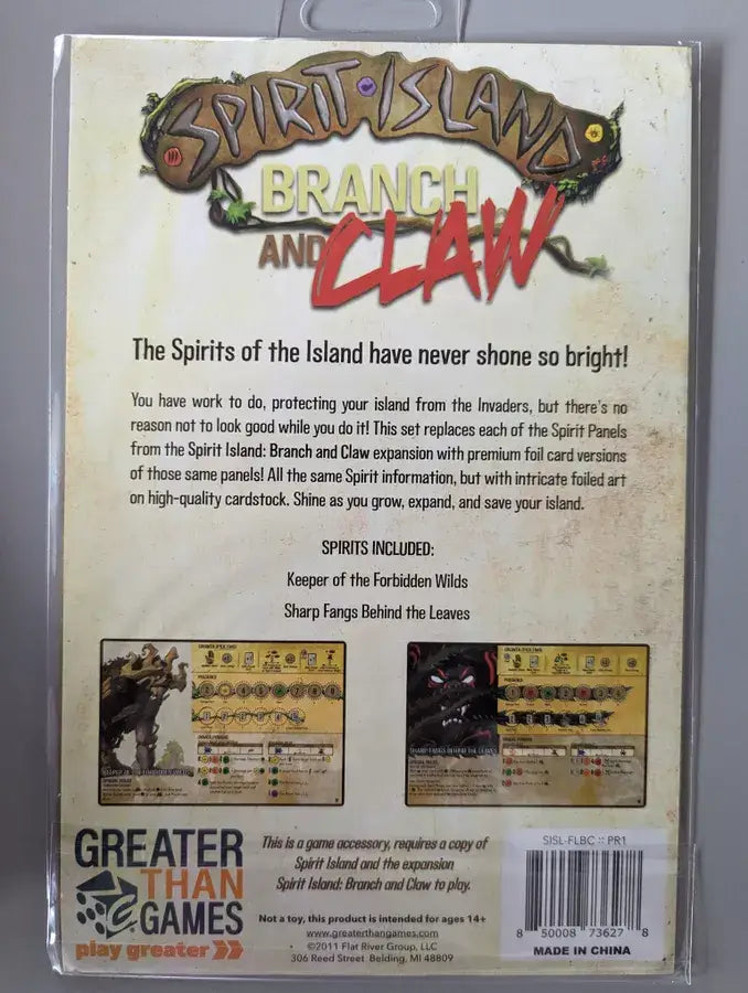 Spirit Island: Branch & Claw - Foil Panels (EN) - Fabled Nexus Games - Board Games