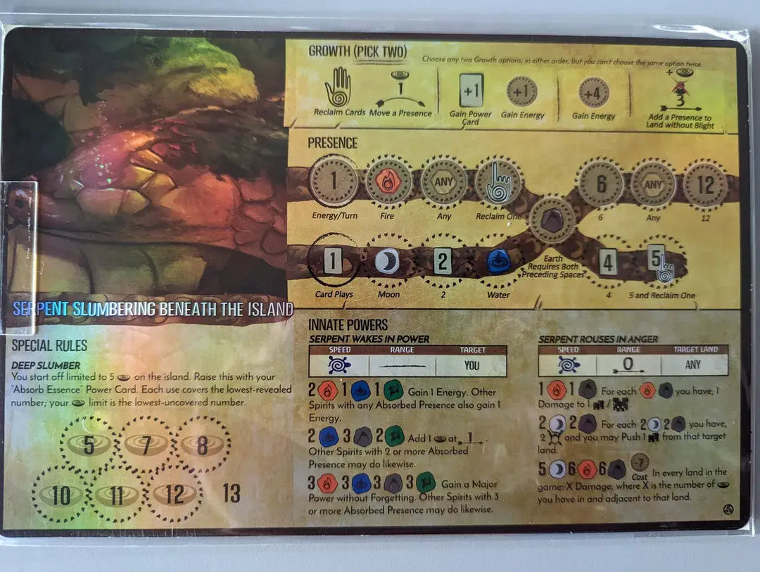 Spirit Island: Feather & Flame - Foil Panels (EN) - Fabled Nexus Games - Board Games