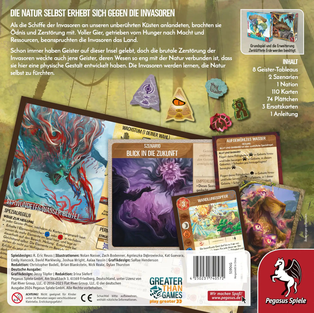 Spirit Island: Natur Erwacht (DE) - Pegasus Spiele - Board Games