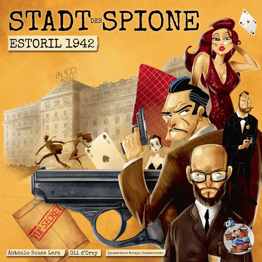 Stadt Der Spione: Estoril 1942 (DE) - Asmodee - Board Games