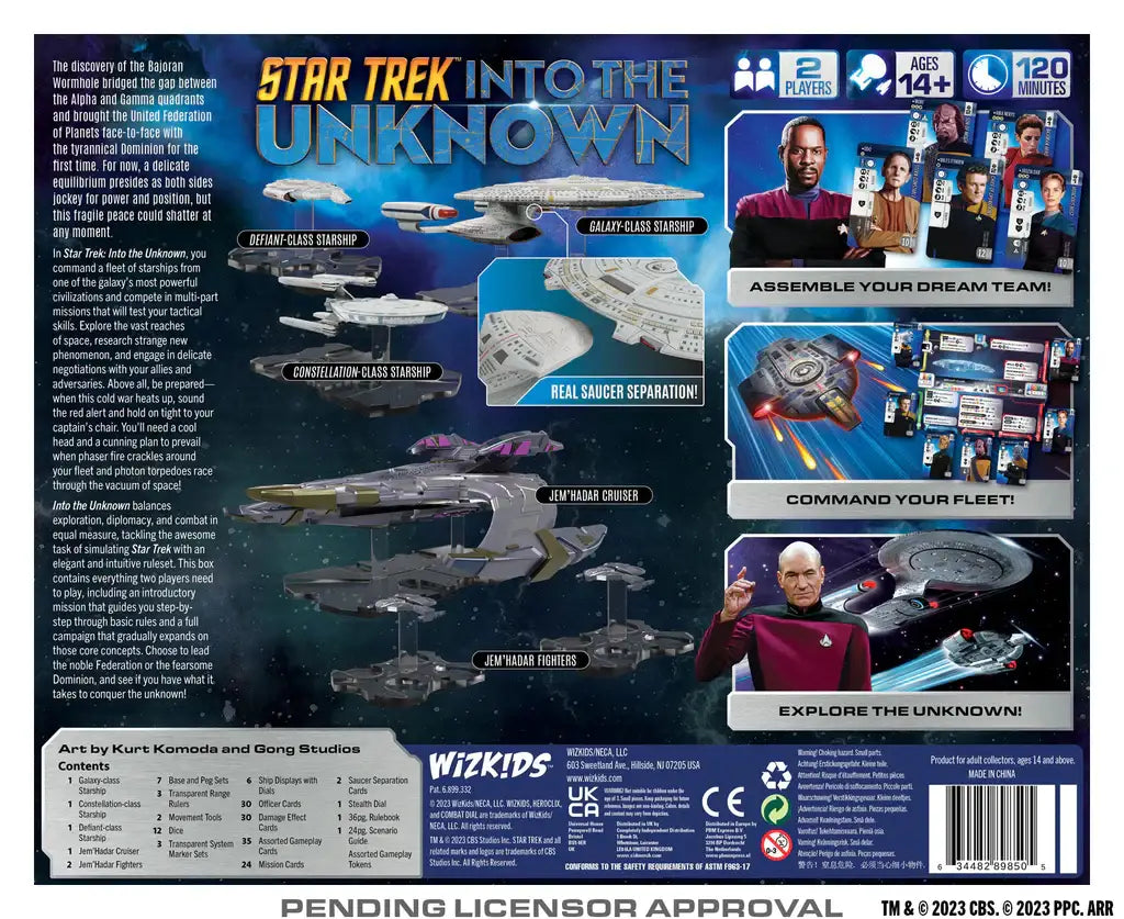 Star Trek: Into the Unknown - Federation vs. Dominion - Core Set (EN) - WizKids - Miniature Games