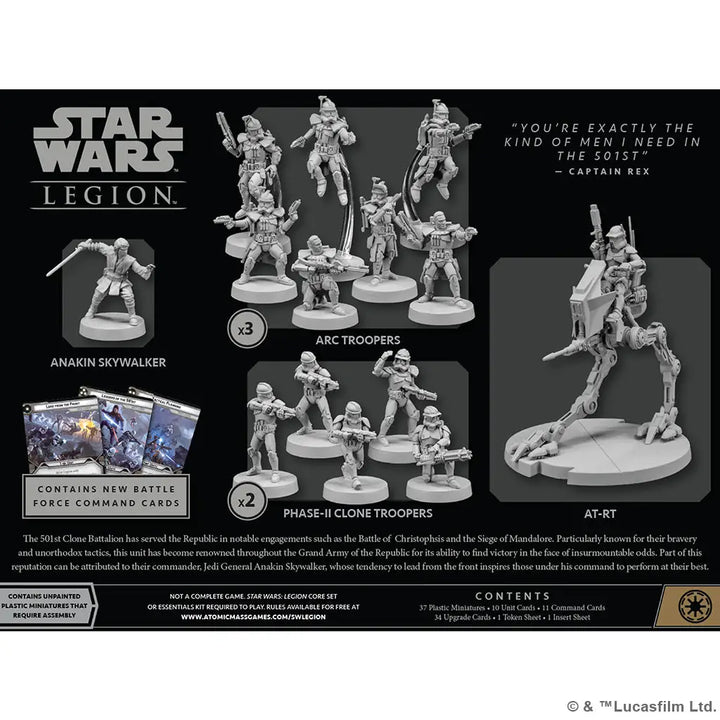 Star Wars: Legion - 501st Legion (EN) - Atomic Mass Games - Miniature Games