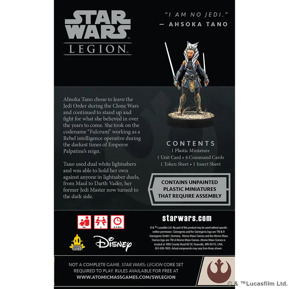 Star Wars: Legion - Ahsoka Tano Operative (EN) - Atomic Mass Games - Miniature Games