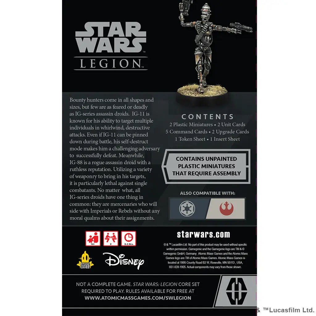 Star Wars: Legion - IG Series Assassin Droids Operative (EN) - Atomic Mass Games - Miniature Games