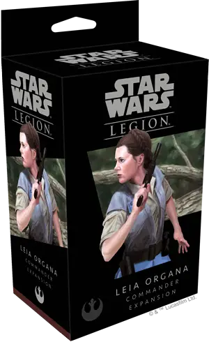 Star Wars: Legion - Leia Organa Commander (EN) - Fantasy Flight Games - Miniature Games