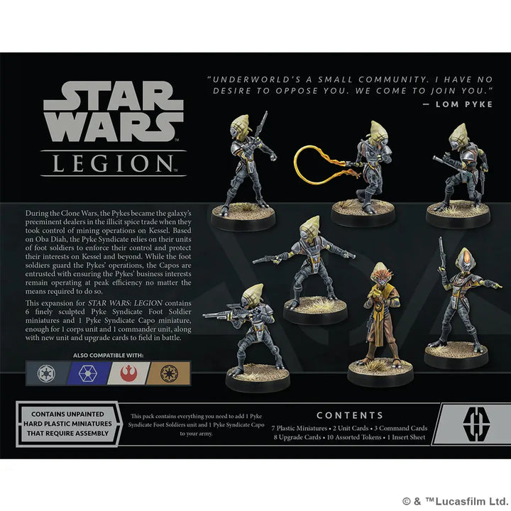 Star Wars: Legion - Pyke Syndicate Foot Soldiers (EN) - Atomic Mass Games - Miniature Games