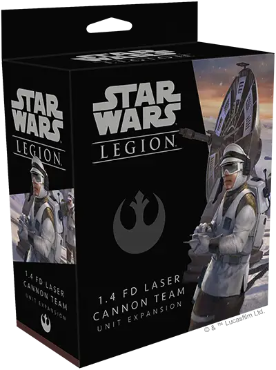 Star Wars: Legion - Rebel 1.4 FD Laser Cannon Team (EN) - Fantasy Flight Games - Miniature Games