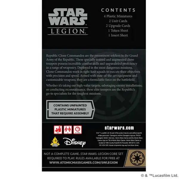 Star Wars: Legion - Republic Clone Commandos (EN) - Fantasy Flight Games - Miniature Games