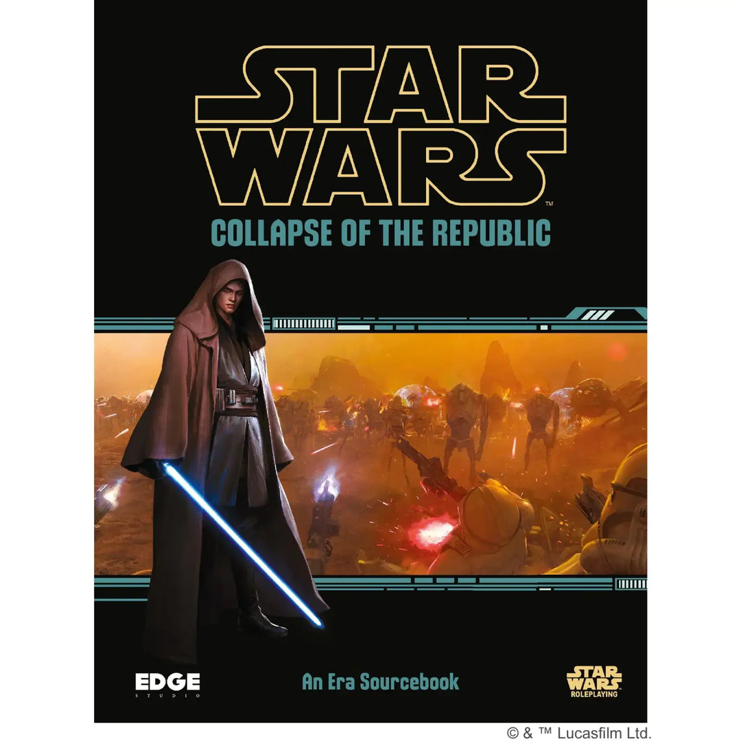 Star Wars RPG: Collapse of the Republic (EN) - Edge Studios - Roleplaying Games