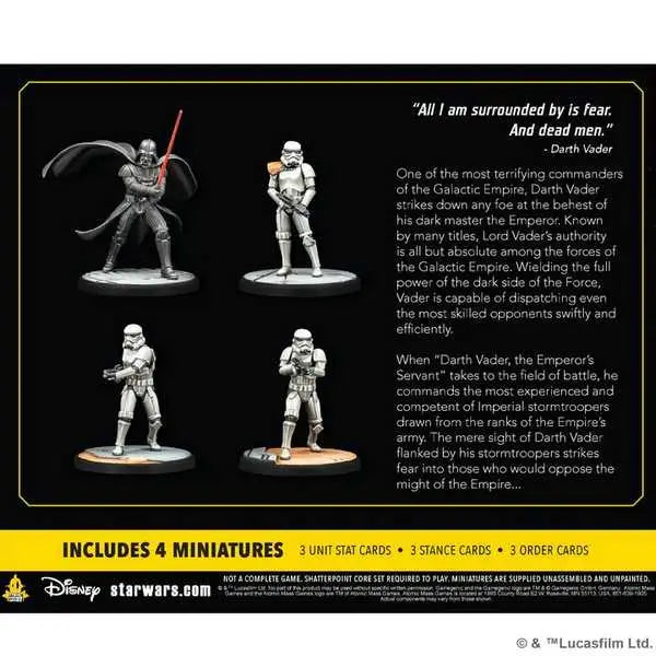 Star Wars: Shatterpoint - Darth Vader Squad (EN/DE/FR/SP) - Atomic Mass Games - Miniature Games