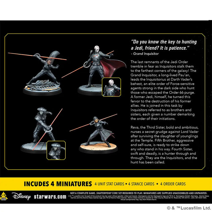 Star Wars: Shatterpoint - Grand Inquisitor Squad (EN/DE/FR/SP) - Atomic Mass Games - Miniature Games