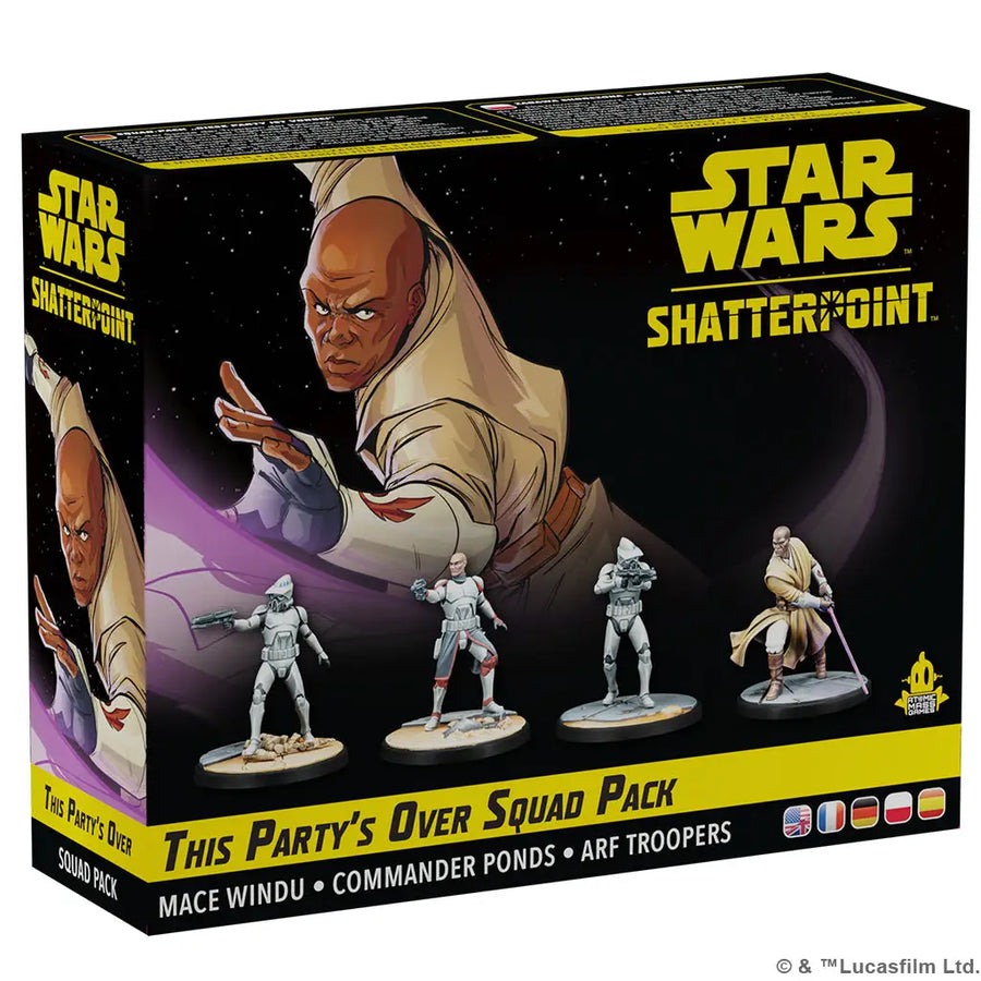 Star Wars: Shatterpoint - Mace Windu Squad (EN/DE/FR/SP) - Atomic Mass Games - Miniature Games