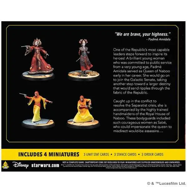 Star Wars: Shatterpoint - Padme Amidala Squad (EN/DE/FR/SP) - Atomic Mass Games - Miniature Games