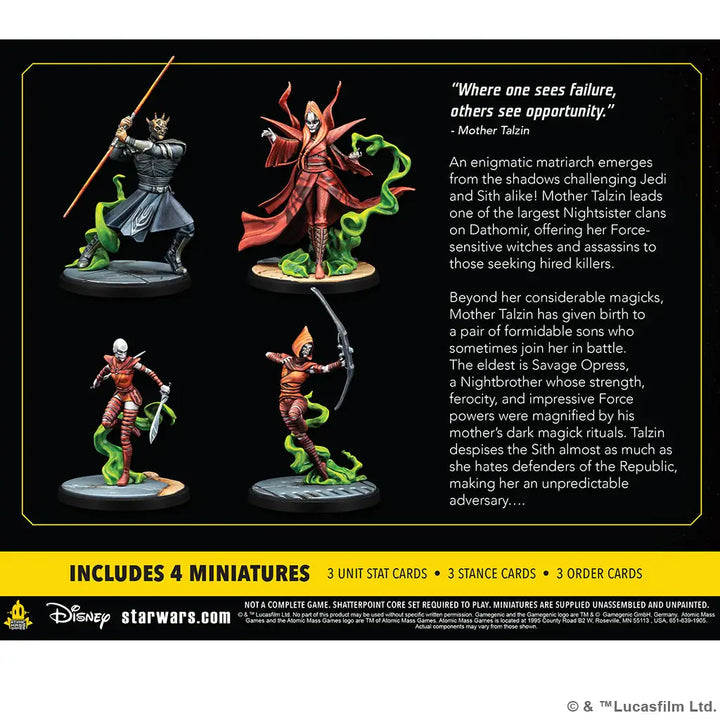 Star Wars: Shatterpoint - Witches of Dathomir Squad (EN/DE/FR/SP) - Atomic Mass Games - Miniature Games