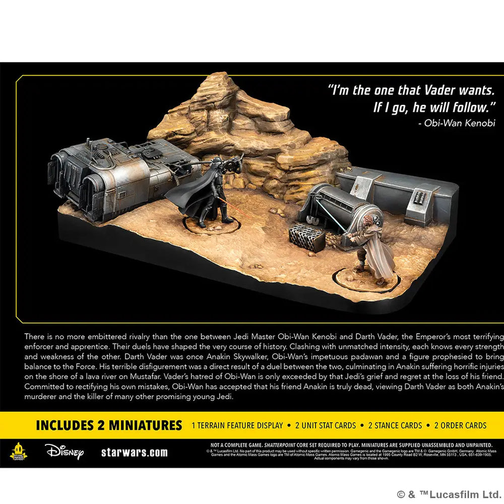 Star Wars: Shatterpoint - You Cannot Run Duel (EN/DE/FR/SP) - Atomic Mass Games - Miniature Games