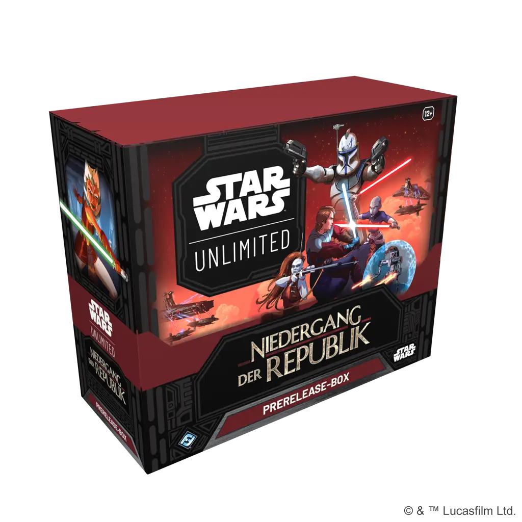 Star Wars: Unlimited - Niedergang der Republik - Prerelease Box (DE) - Fantasy Flight Games - Card Games