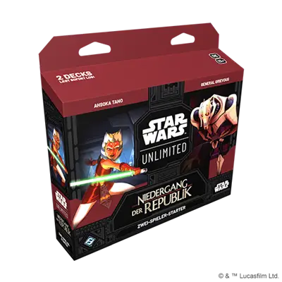 Star Wars: Unlimited - Niedergang der Republik - Zwei Spieler Starter Set (DE) - Fantasy Flight Games - Card Games