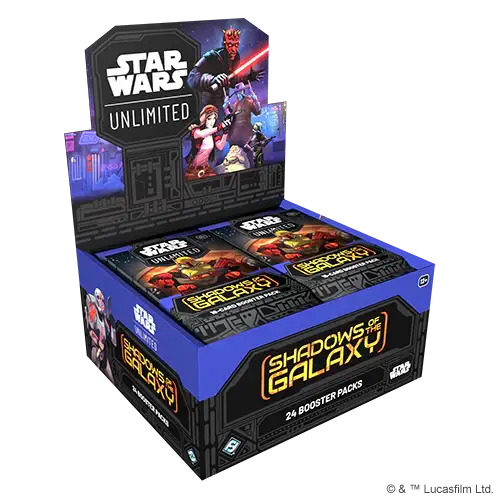 Star Wars: Unlimited - Shadows of the Galaxy - Display (24 Booster) (EN) - Fantasy Flight Games - Card Games