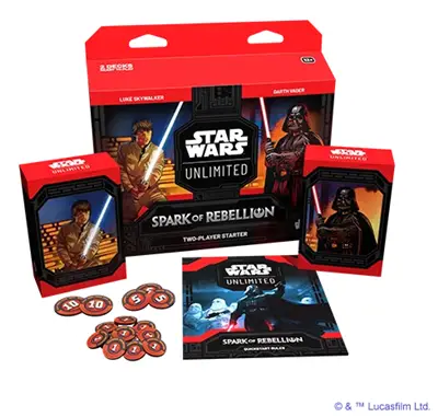 Star Wars: Unlimited - Spark of Rebellion - Two Player Starter Set (EN) - Fantasy Flight Games - Card Games