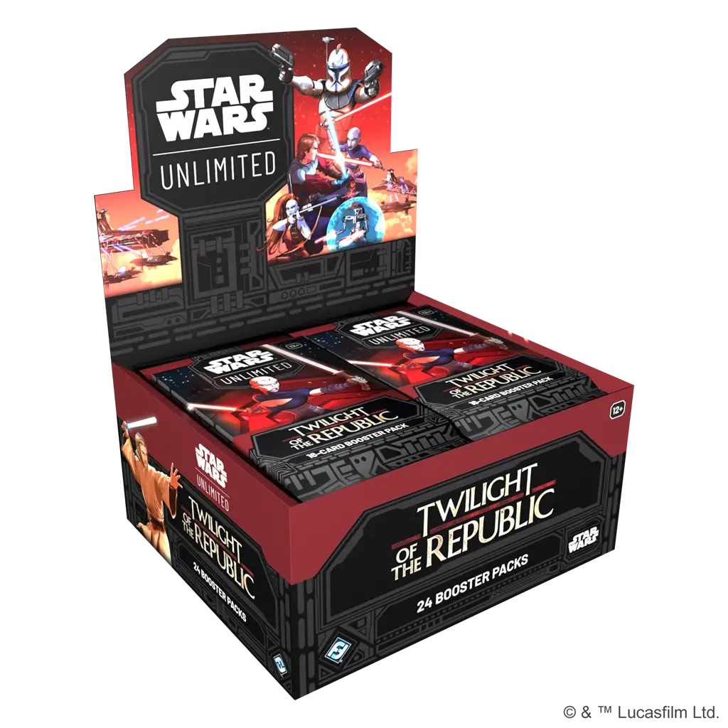 Star Wars: Unlimited - Twilight of the Republic - Display (24 Booster) (EN) - Fantasy Flight Games - Card Games