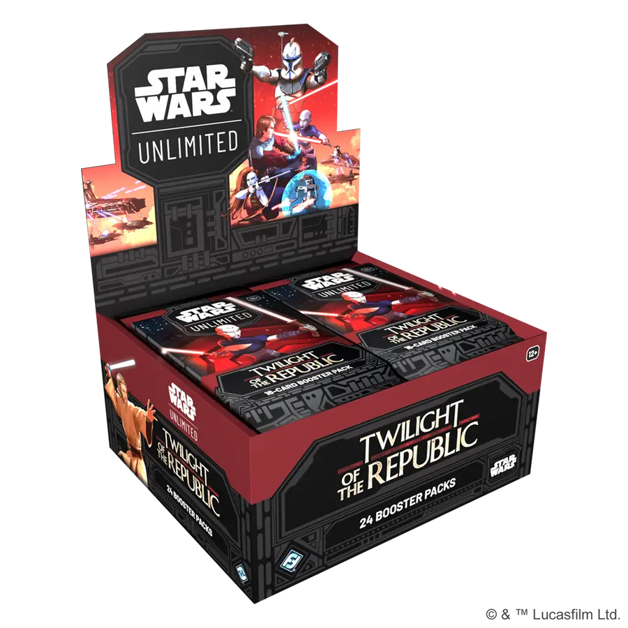 Star Wars: Unlimited - Twilight of the Republic - Display (24 Booster) (EN) - Fantasy Flight Games - Card Games