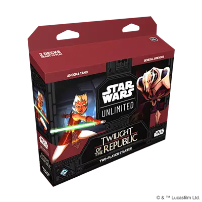 Star Wars: Unlimited - Twilight of the Republic - Two Player Starter Set (EN) - Fantasy Flight Games - Card Games