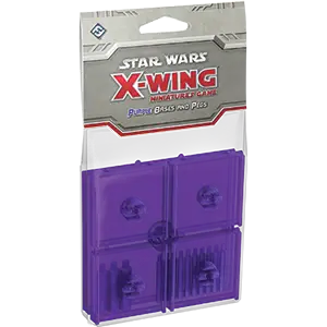 Star Wars X-Wing: Bases and Pegs (Purple) - Fantasy Flight Games - Accessories