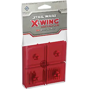 Star Wars X-Wing: Bases and Pegs (Red) - Fantasy Flight Games - Accessories