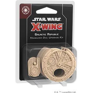 Star Wars X-Wing: Second Edition Galactic Republic Maneuver Dial Upgrade Kit - Fantasy Flight Games - Miniature Games