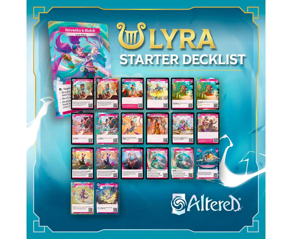 Altered TCG - Beyond The Gates - Lyra Starter Deck (EN) - Equinox - Card Games