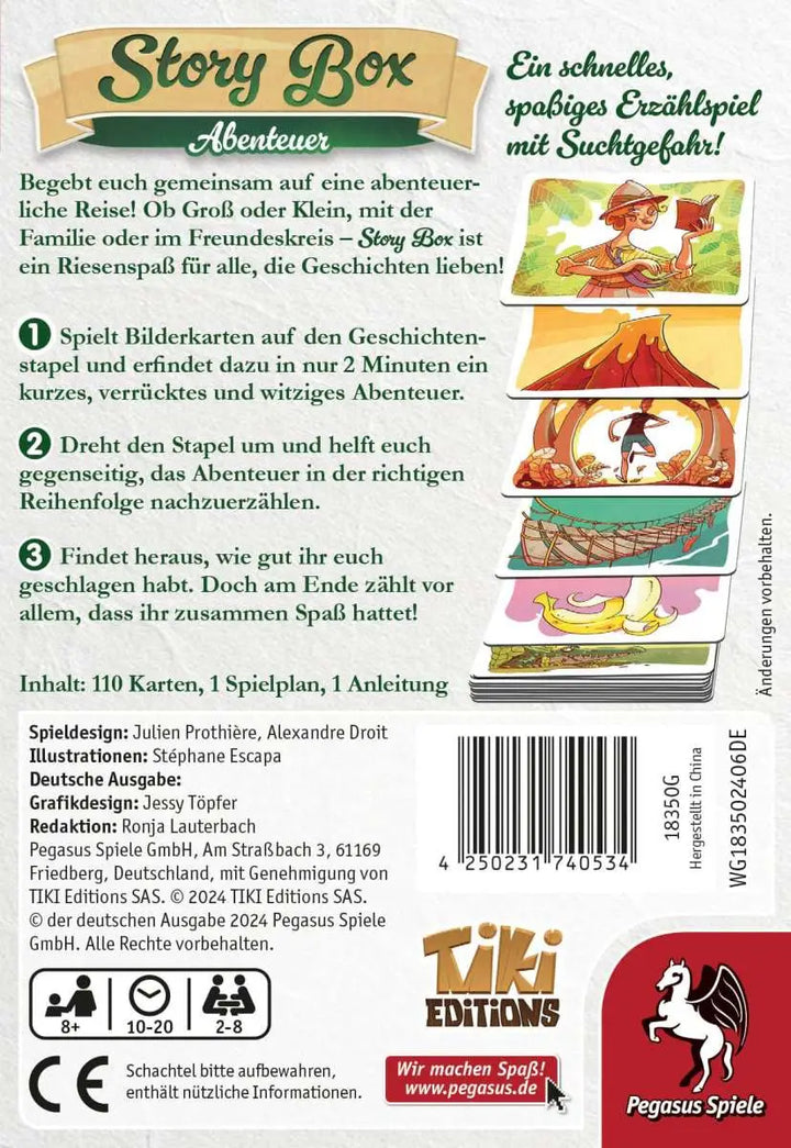 Story Box: Abenteuer (DE) - Pegasus Spiele - Board Games