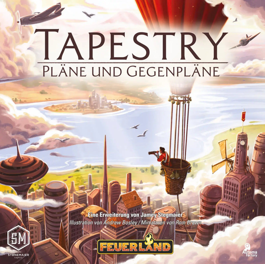 Tapestry: Pläne und Gegenpläne (DE) - Feuerland Spiele - Board Games