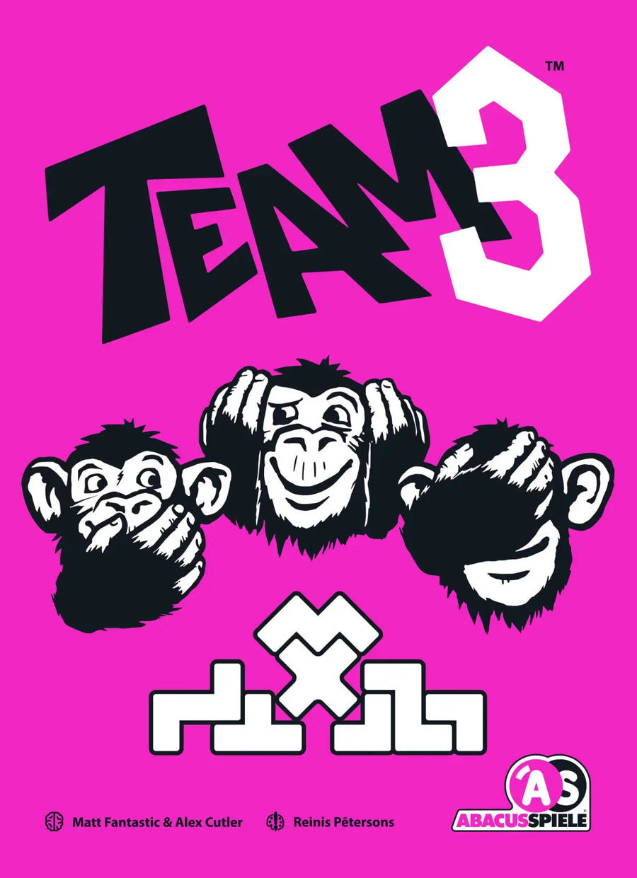 TEAM3 pink (DE) - Abacus Spiele - Board Games