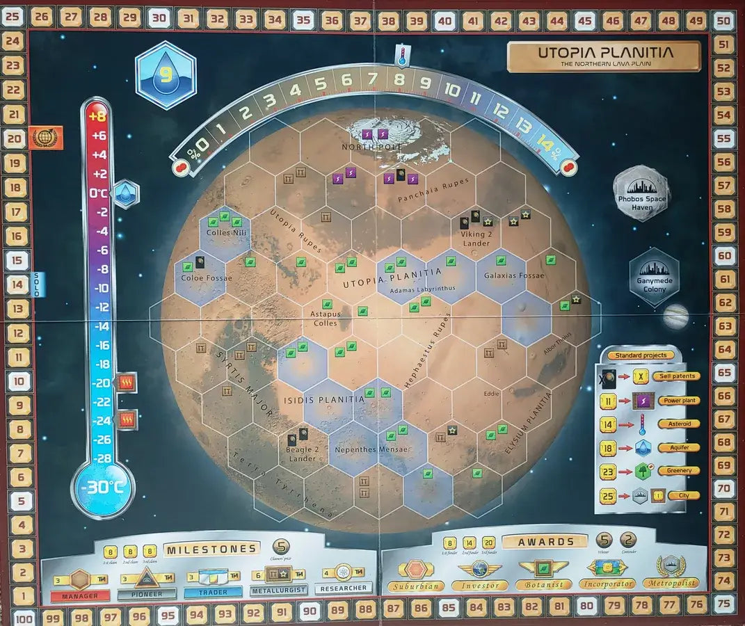 Terraforming Mars: Utopia & Cimmeria (EN) - Stronghold Games - Board Games