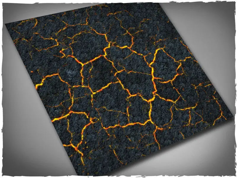 Terrain Mat: 4’ x 4’ (122 x 122 cm) Inferno Mousemat - Deep Cut Studio - Accessories