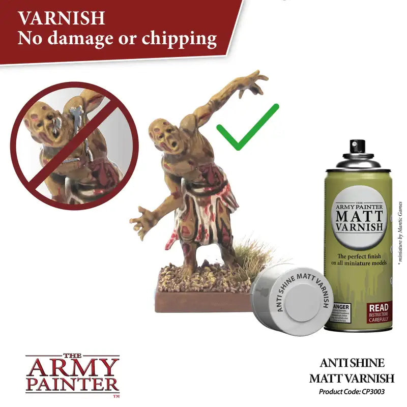 The Army Painter: Matte Varnish Anti-Shine - The Army Painter - Accessories