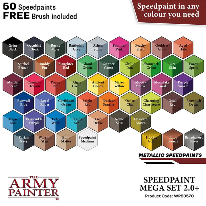 The Army Painter: Speedpaint Mega Set 2.0 - The Army Painter - Accessories