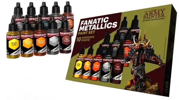 The Army Painter: Warpaints - Fanatic - Metallic Paint Set - The Army Painter - Accessories